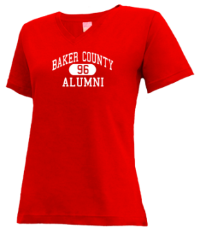 Baker County High School V-neck Shirts