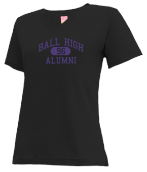Ball High School V-neck Shirts