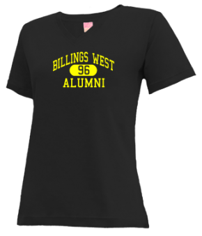 Billings West High School V-neck Shirts