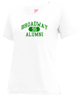 Broadway High School V-neck Shirts