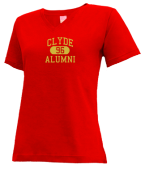 Clyde High School V-neck Shirts