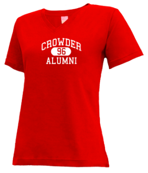 Crowder High School V-neck Shirts