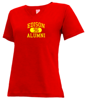 Edison High School V-neck Shirts