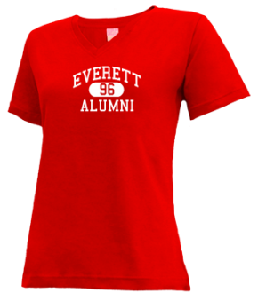Everett High School V-neck Shirts