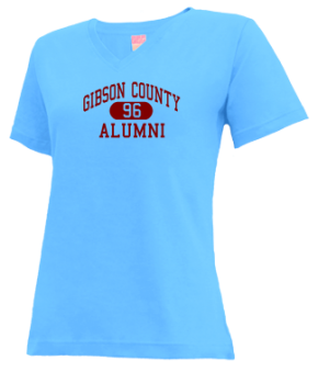 Gibson County High School V-neck Shirts
