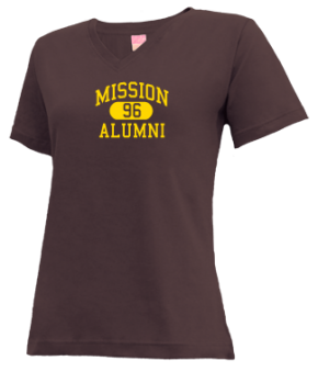 Mission High School V-neck Shirts