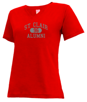 St Clair High School V-neck Shirts