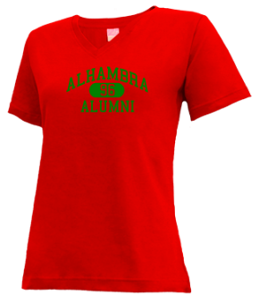 Alhambra High School V-neck Shirts