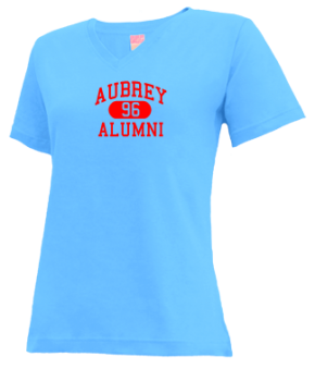 Aubrey High School V-neck Shirts