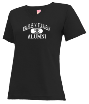 Charles W. Flanagan High School V-neck Shirts