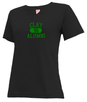 Clay High School V-neck Shirts