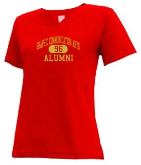 Graphic Communication Arts High School V-neck Shirts