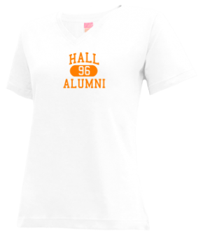 Hall High School V-neck Shirts