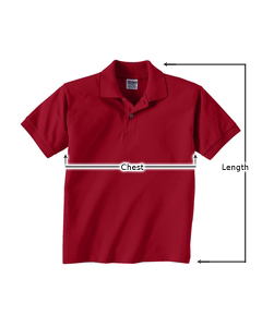 Girls T-shirt sizing guide