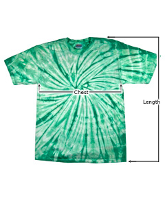 Girls T-shirt sizing guide
