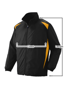 Mens Premier Jacket sizing guide