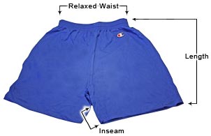 Men's Cotton Shorts sizing guide
