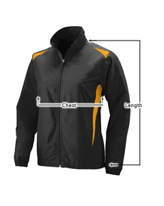 Womans Premier Jacket sizing guide