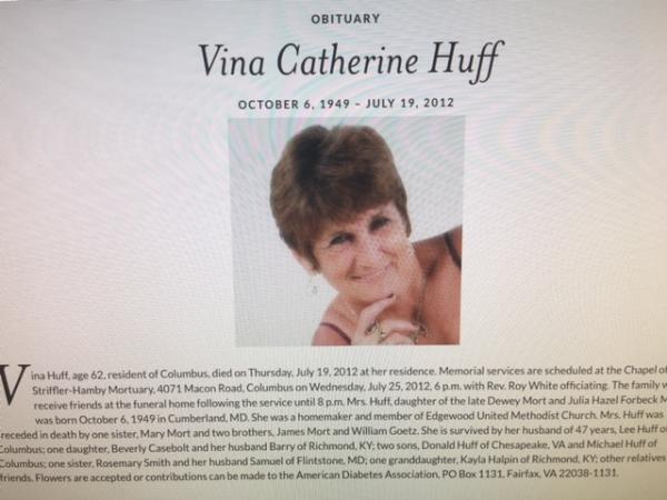Vina Huff
