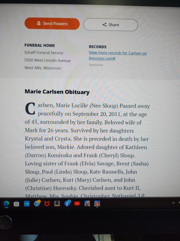 Marie Carlsen (sloup)