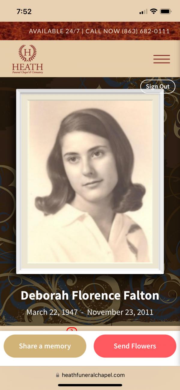 Deborah Florence Dinnar