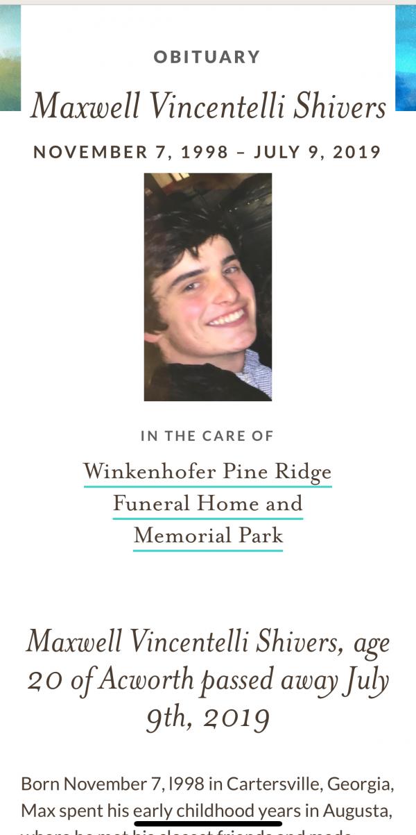 Maxwell Vincetelli Shivers