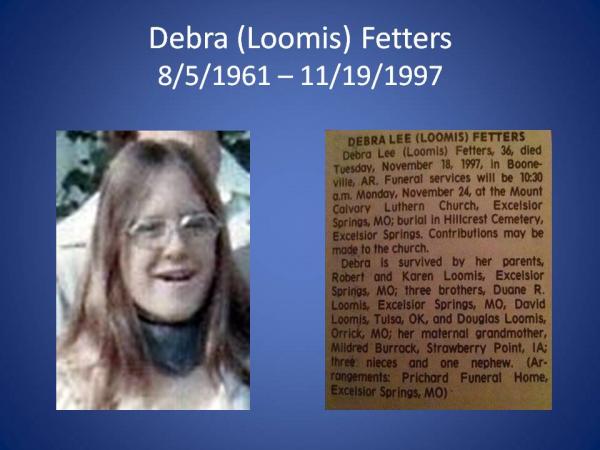 Debra (loomis) Fetters