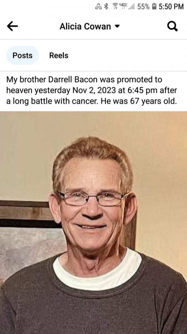 Darrell Ray Bacon