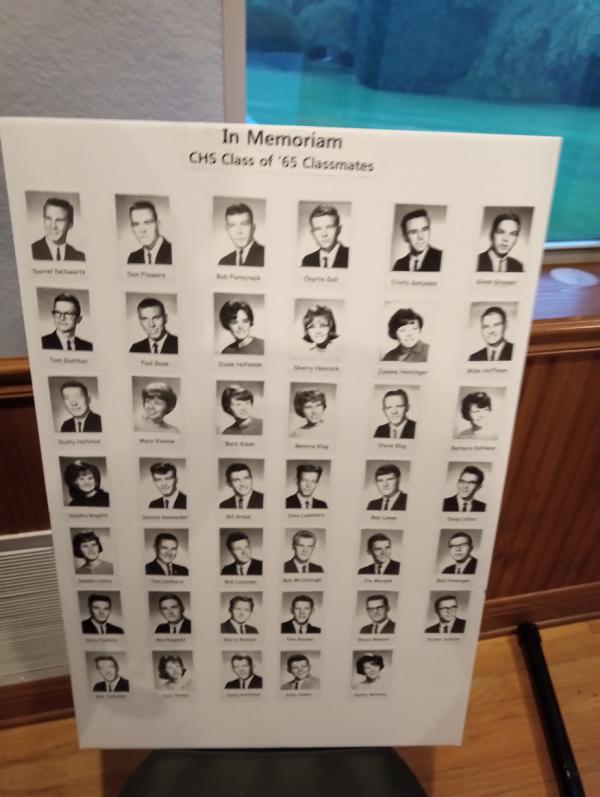 60th Class - In Memorium 8/22/2025