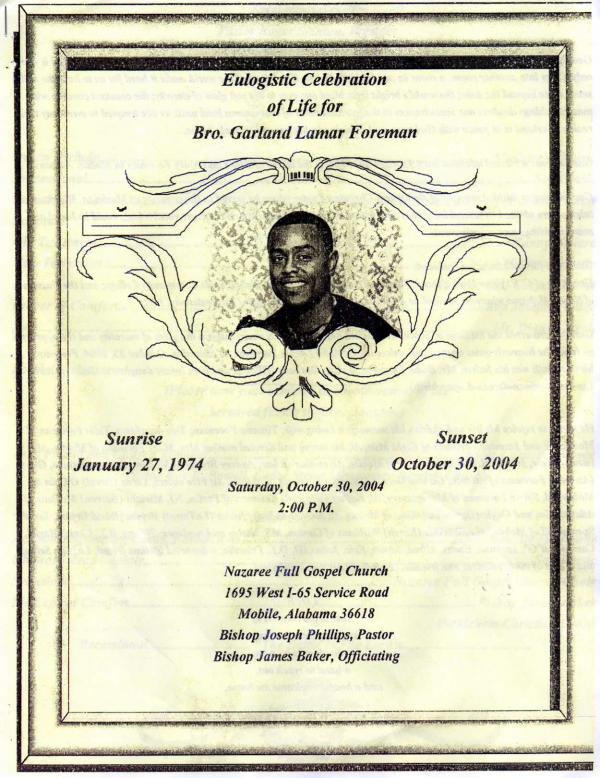 Garland Lamar Foreman