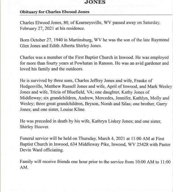 Charles Elwood Jones