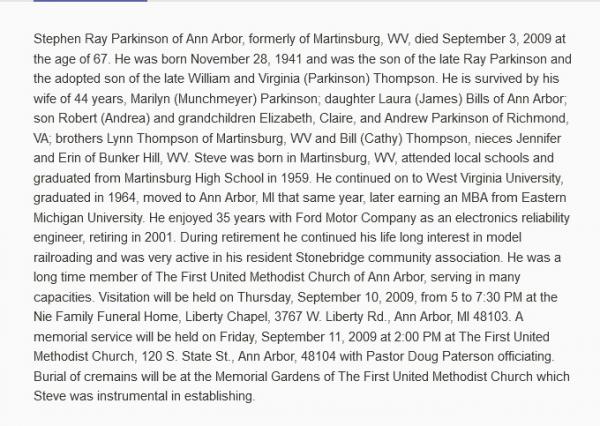 Stephen Ray Parkinson