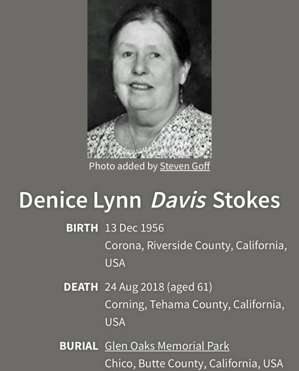 Denise Lynn Davis Stokes