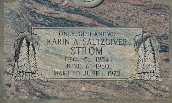 Karin Saltzgiver Strom