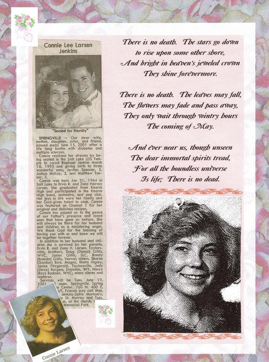 Connie Lee Larsen Jenkins