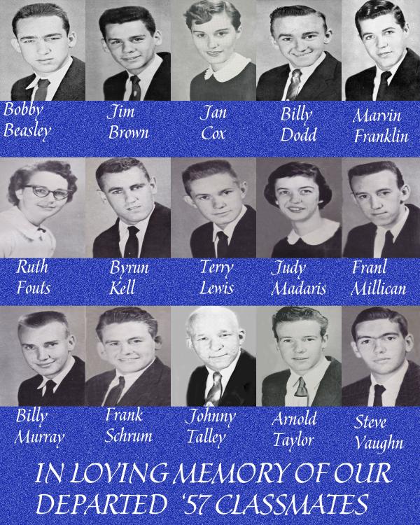 Listing Of Class Members That Have Passed Away