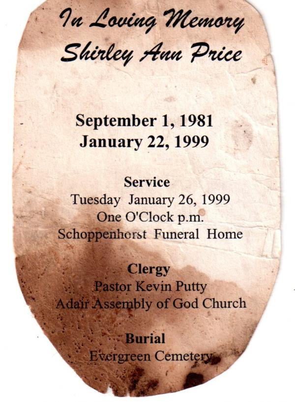 Shirley Ann Price