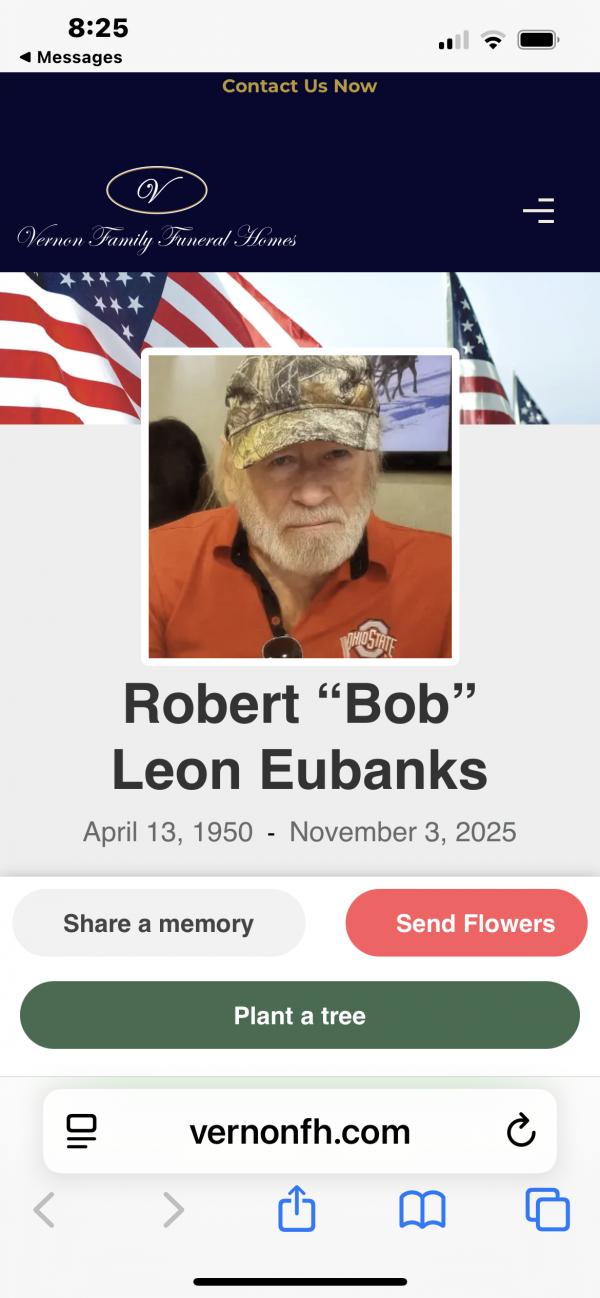 Robert Leon Eubanks (bob)