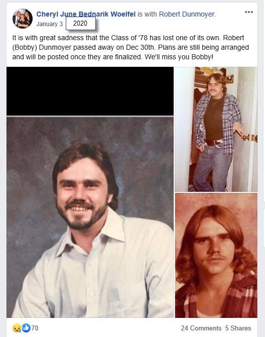 Robert "bobby" Dunmoyer