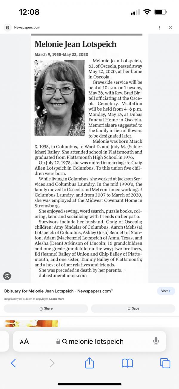 Melonie Bailey Lopeich