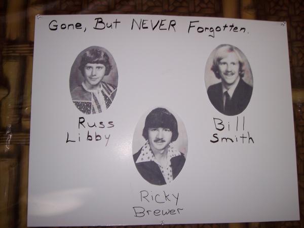 Russ Libby, Bill Smith, Ricky Brewer