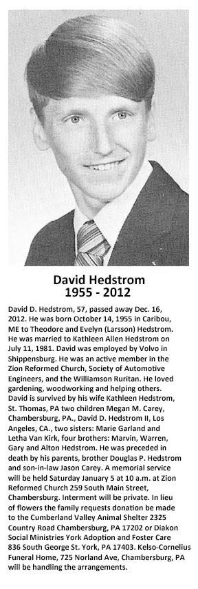 David Hedstrom