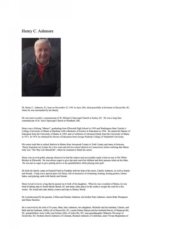 Henry Clifton Ashmore