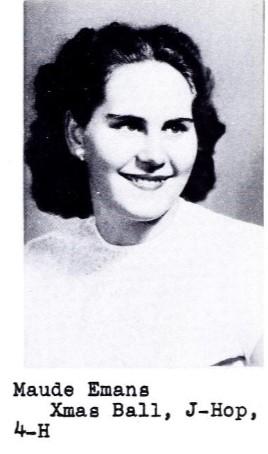 Maude Elizabeth Emans Bidwell