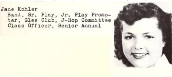 Martha Jane Kohler Lieberman