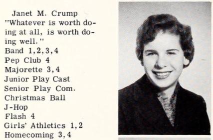 Janet Mary (crump) Sapatka