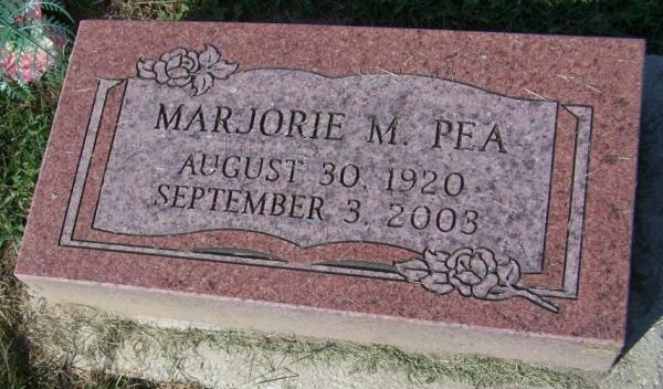 Marjorie M. Pea