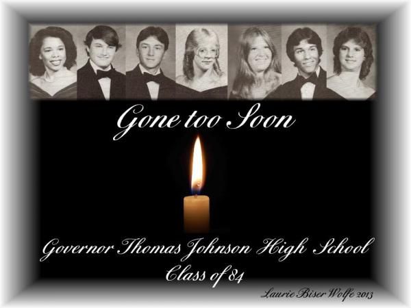 In Memory Of Those We Have Lost Too Soon