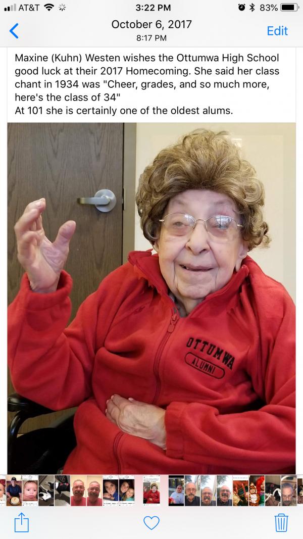 Mildred Maxine (kuhn) Westen