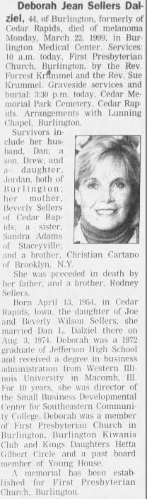 Deborah Jean Sellers